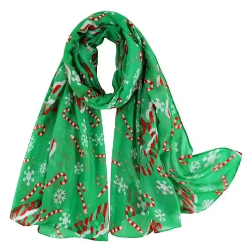 E-Clover Fashion Scarf for Women Lightweight Scarves Shawl Wrap for Spring/Summer Winter - 1