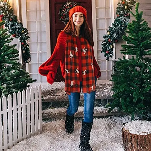 E-Clover Fashion Scarf for Women Lightweight Scarves Shawl Wrap for Spring/Summer Winter - 4