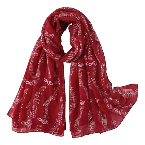 E-Clover Fashion Scarf for Women Lightweight Scarves Shawl Wrap for Spring/Summer Winter - E-CLOVER