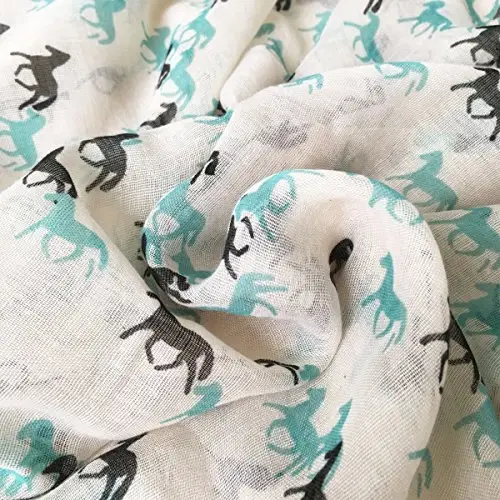 E-Clover Fashion Scarf for Women Lightweight Scarves Shawl Wrap for Spring/Summer Winter - 6