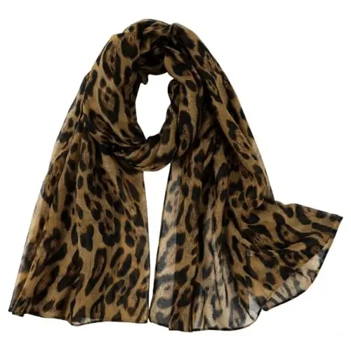 E-Clover Fashion Scarf for Women Lightweight Scarves Shawl Wrap for Spring/Summer Winter - 3