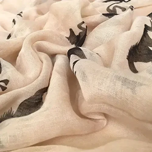 E-Clover Fashion Scarf for Women Lightweight Scarves Shawl Wrap for Spring/Summer Winter - 5