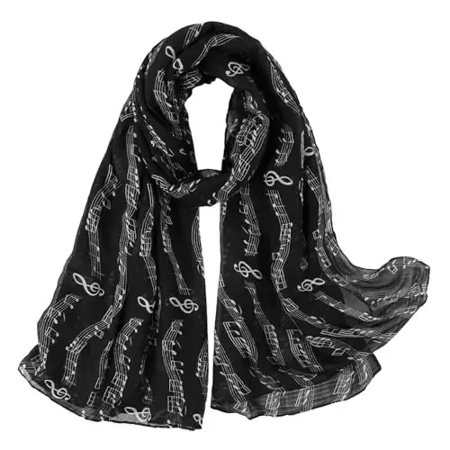 E-Clover Fashion Scarf for Women Lightweight Scarves Shawl Wrap for Spring/Summer Winter - 1