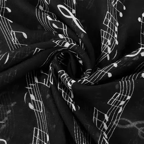 E-Clover Fashion Scarf for Women Lightweight Scarves Shawl Wrap for Spring/Summer Winter - 4