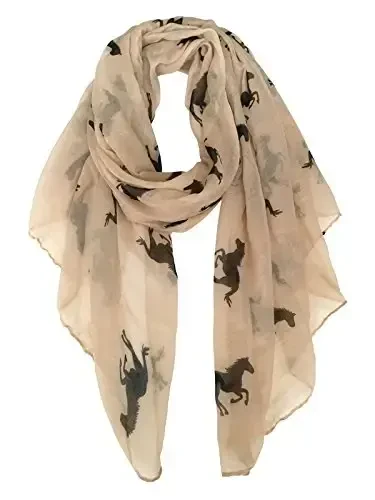 E-Clover Fashion Scarf for Women Lightweight Scarves Shawl Wrap for Spring/Summer Winter - 1