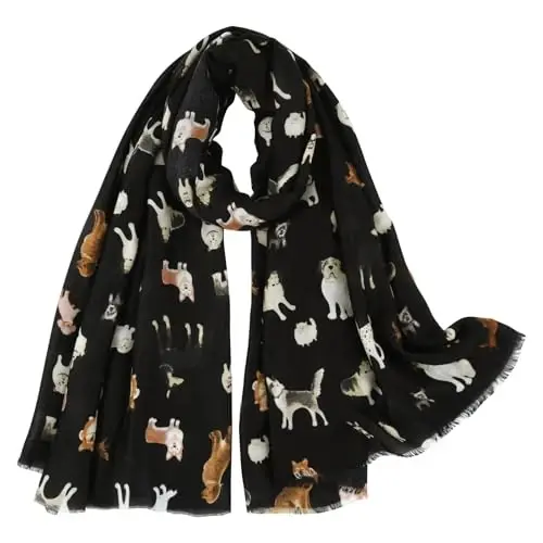 E-Clover Fashion Scarf for Women Lightweight Scarves Shawl Wrap for Spring/Summer Winter 