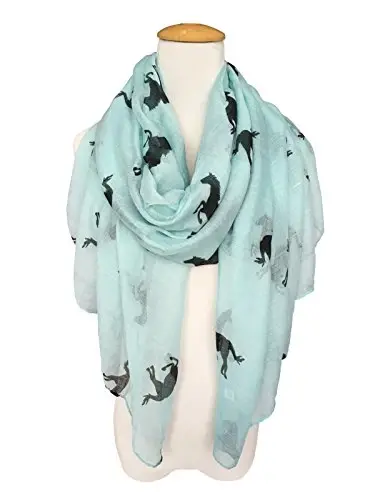 E-Clover Fashion Scarf for Women Lightweight Scarves Shawl Wrap for Spring/Summer Winter - 4