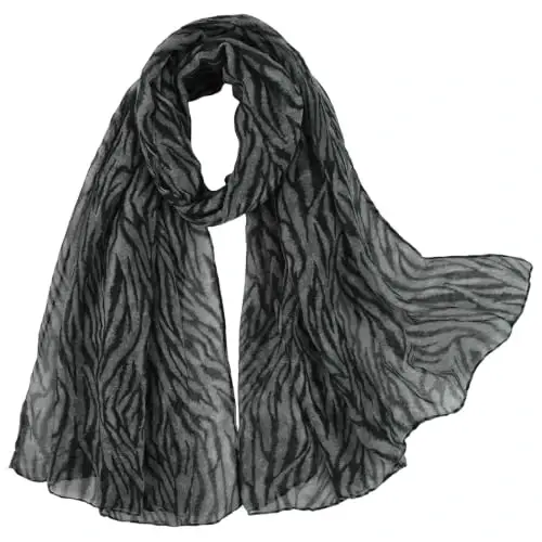 E-Clover Fashion Scarf for Women Lightweight Scarves Shawl Wrap for Spring/Summer Winter - E-CLOVER