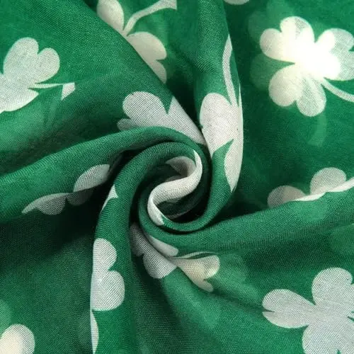 E-Clover Fashion Scarf for Women Lightweight Scarves Shawl Wrap for Spring/Summer Winter - 4