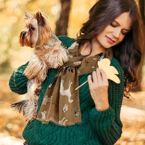 E-Clover Kadınlar için Moda Eşarp Hafif Şallar İlkbahar/Yaz Kış için Şal Wrap - 6