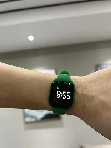 e-vibra Vibrating Alarm Watch Water Resistant Wake Up Wristband Silent Medical Reminder Watch - with Timer and 15 Daily Alarms - 2