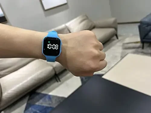 e-vibra Vibrating Alarm Watch Water Resistant Wake Up Wristband Silent Medical Reminder Watch - with Timer and 15 Daily Alarms - ShenZhen Ultranet Technology Limited (1)