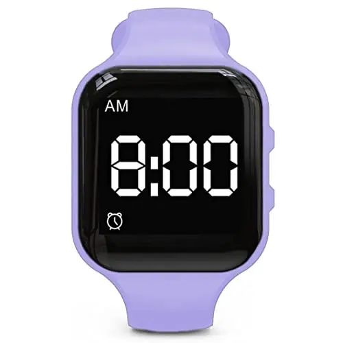 e-vibra Vibrating Alarm Watch Water Resistant Wake Up Wristband Silent Medical Reminder Watch - with Timer and 15 Daily Alarms - SHENZHEN ULTRANET TECHNOLOGY LIMITED