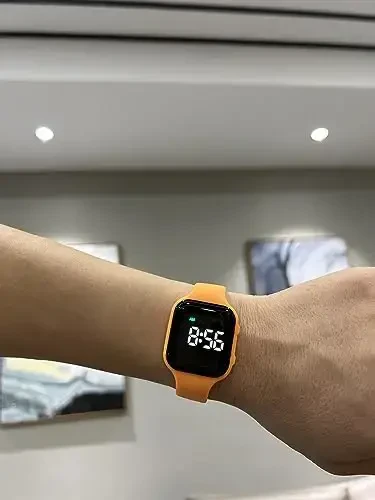 e-vibra Vibrating Alarm Watch Water Resistant Wake Up Wristband Silent Medical Reminder Watch - with Timer and 15 Daily Alarms - 2