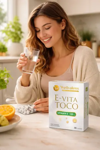 E-vita Toco (Vitamin E Acetate 100mg) 30 Capsules - 8