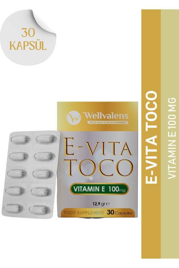 E-vita Toco (Vitamin E Asetati 100mg) 30 Kapsula - 2