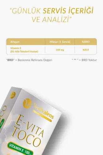 E-vita Токо (Ацетат витамина E 100 мг) 30 капсул - 4