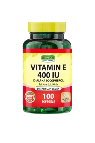 E Vitamini 100 Kapsül Vitamin E 400ıu - 3