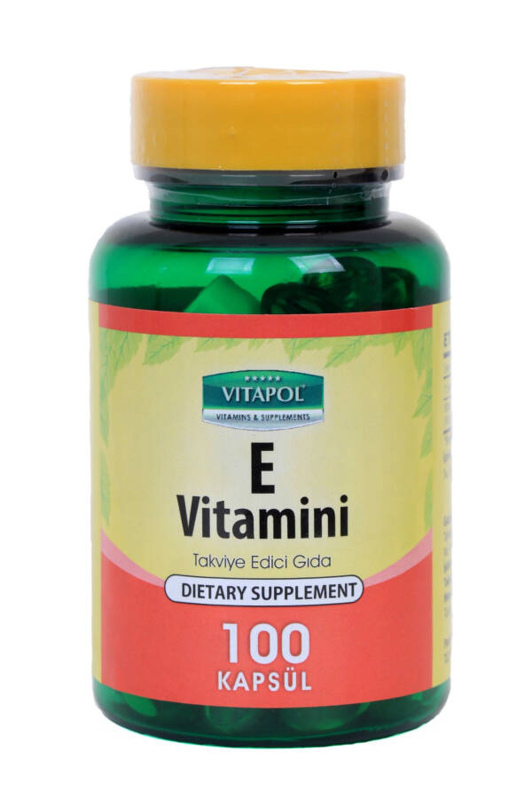 E Vitamini 268 Mg 100 Kapsül 400 Ünite Yurdavit - 1