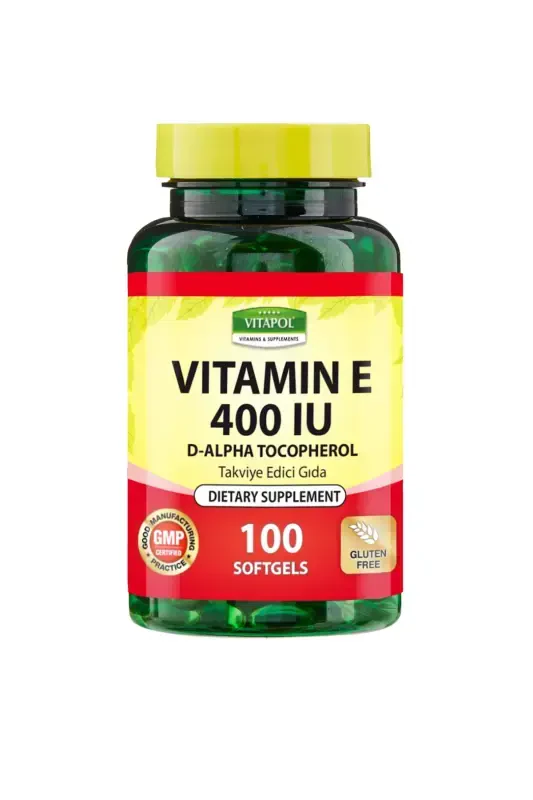 E Vitamini 268 Mg 100 Kapsula 400 Birlik Yurdavit - 6