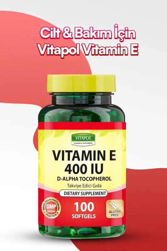 E Vitamini 268 Mg 100 Kapsula 400 Birlik Yurdavit - 5