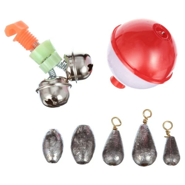 Eagle Claw Catfish Tackle Kit, 38 xil turdagi anjomlar - 7