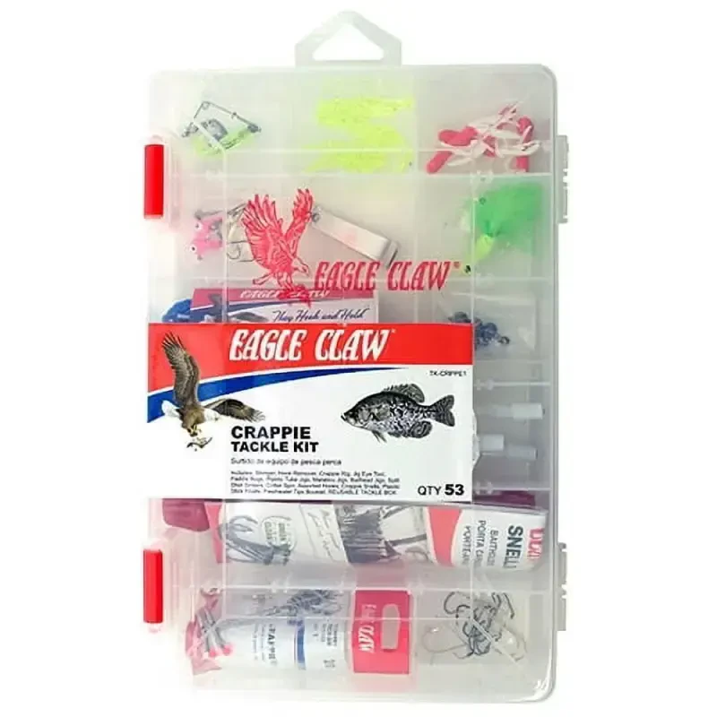 Eagle Claw Crappie Tackle Kit 53 Pieces - 1
