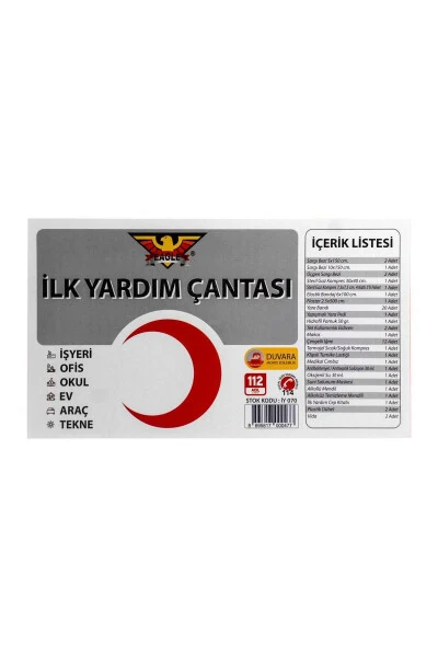 Eagle IY-070 İş Yeri İlk Yardım Çantası (Duvara Monte Edilebilir) - 6