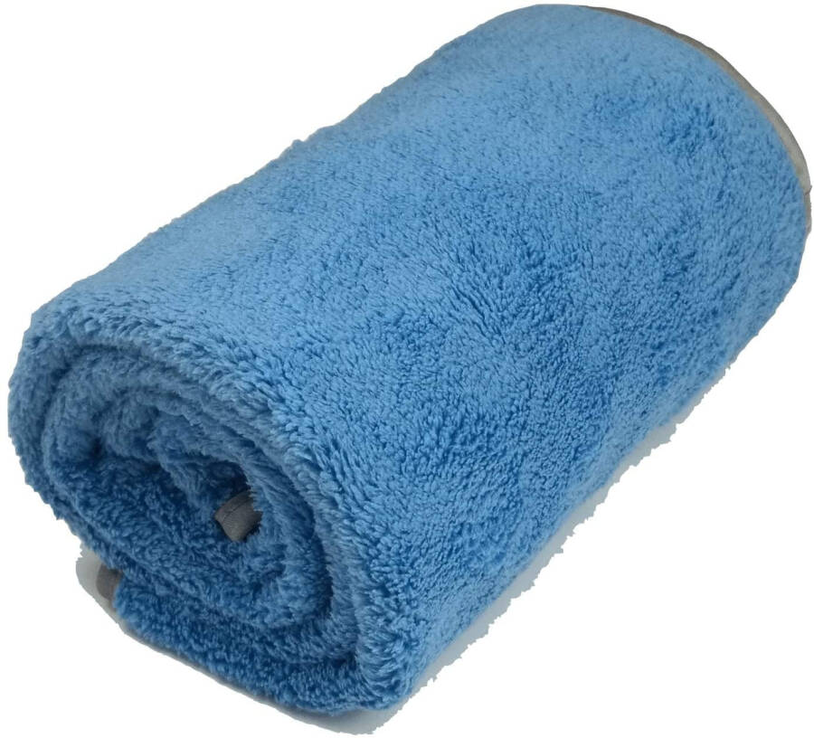 EastElegant Microfiber Car Drying Towel Cleaning Towels Super Absorbent Auto Detailing Towel 40x60cm Light Blue - 1