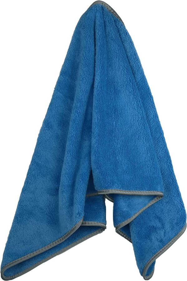 EastElegant Microfiber Car Drying Towel Cleaning Towels Super Absorbent Auto Detailing Towel 40x60cm Light Blue - 4