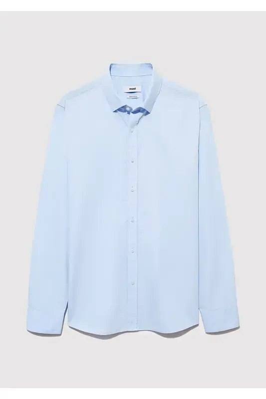 Easy Iron Blue Shirt Slim Fit - 8