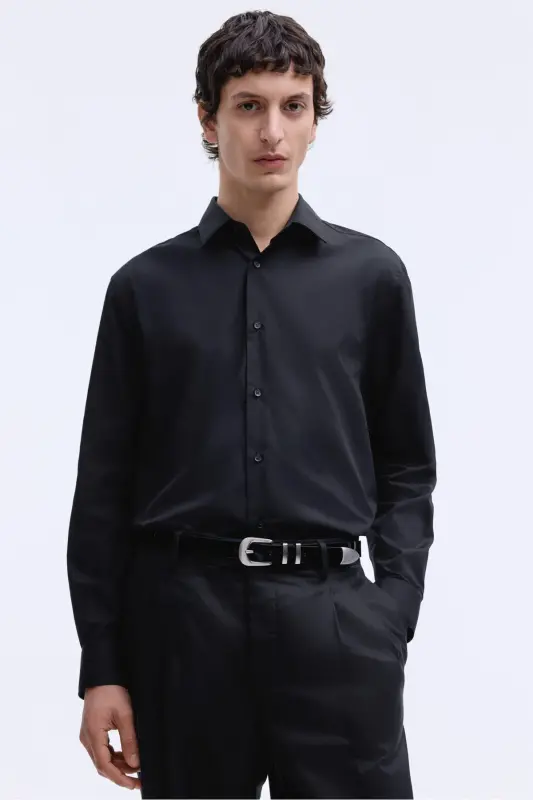 Easy-iron, regular fit shirt. - H&M