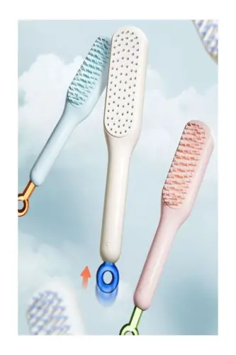 Easy-to-Clean Hair Brush - 4