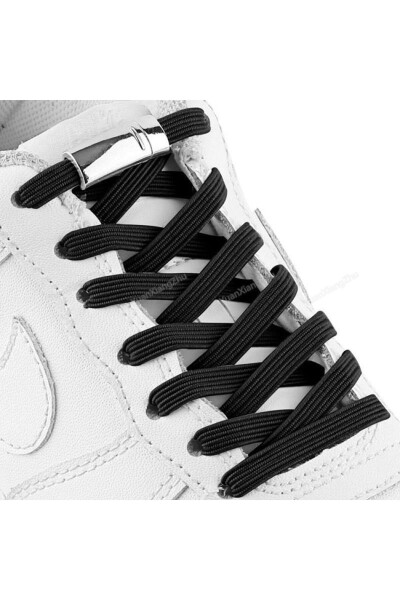 EASY-TO-USE MAGNETIC SHOELACE FOR CHILDREN WHITE COLOR - 1