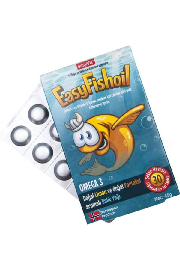 Easyfishoil Omega 3 Chaynaladigan 30 dona Jel - 9