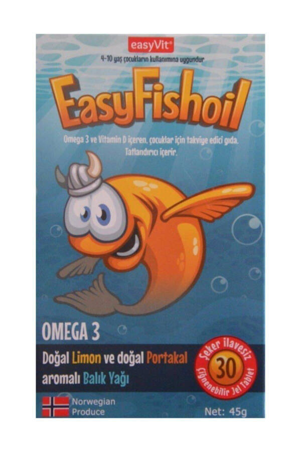 Easyfishoil Omega 3 Жевательные 30 штук Гель - 1