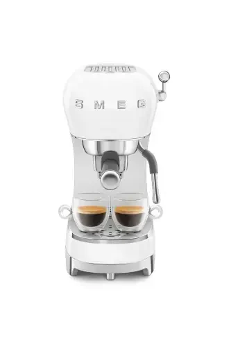 50's Style Beyaz Espresso Kahve Makinesi - SMEG (1)