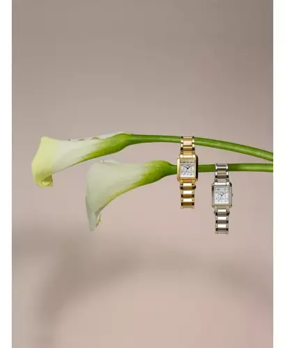 Eco-Drive Ayollar Bianca Oltin Rangli Zanglamaydigan Po'lat Bilaguzuk Soati 28mm-Oltin rangli - 6