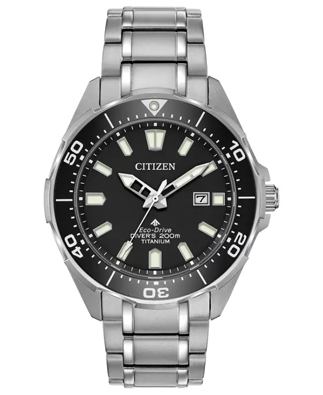 Eco-Drive erkaklar Promaster Diver Super Titanium bilaguzukli soati 44mm - 1