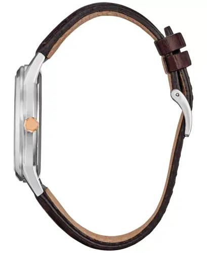 Eco-Drive Men's Steamboat Willie 1928 Brown Leather Strap Watch 40mm - No Color - CITIZEN (1)