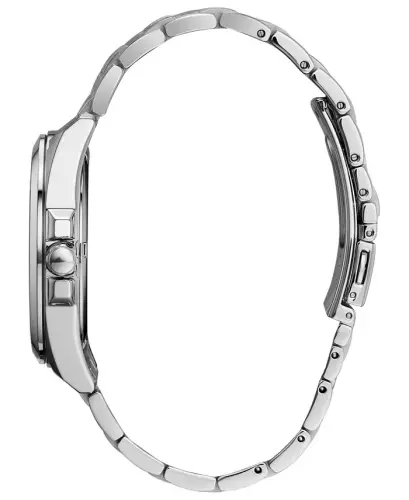 Eco-Drive Men's Corso Stainless Steel Bracelet Watch 41mm-Silver - 3