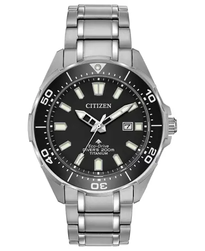 Eco-Drive Men's Promaster Diver Super Titanium Bracelet Watch 44mm - No Color - 1