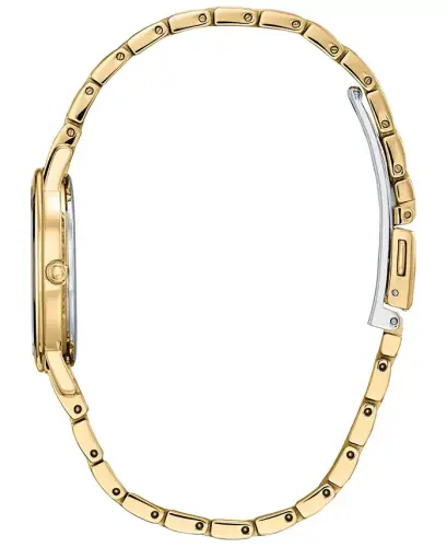 Eco-Drive Women's Belle Gold-Tone Stainless Steel Bracelet Watch 30mm-Gold-tone - CITIZEN (1)