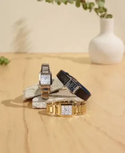 Eco-Drive Women's Bianca Gold-Tone Stainless Steel Bracelet Watch 28mm-Gold-tone - 12