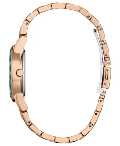 Eco-Drive Women's Disney Princess Ariel Rose Gold-Tone Stainless Steel Bracelet Watch 30mm Gift Set-Rose Gold-tone - 3