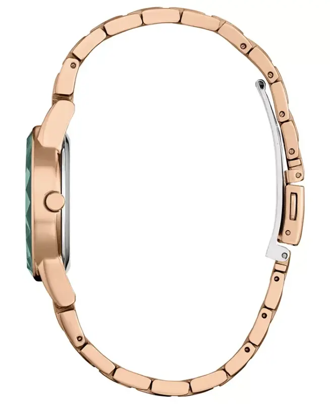 Eco-Drive Women's Disney Princess Ariel Rose Gold-Tone Stainless Steel Bracelet Watch 30mm Gift Set-Rose Gold-tone - 3