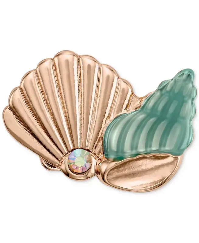 Eco-Drive Women's Disney Princess Ariel Rose Gold-Tone Stainless Steel Bracelet Watch 30mm Gift Set-Rose Gold-tone - 5