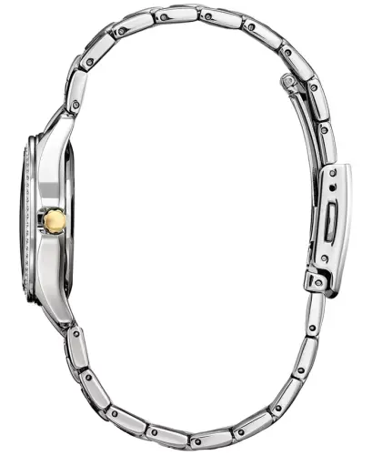 Eco-Drive Women's Crystal Two-Tone Stainless Steel Bracelet Watch 30mm - Two-tone - CITIZEN (1)