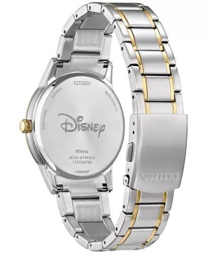 Eco-Drive Men's Apprentice Sorcerer Mickey Two-Tone Stainless Steel Bracelet Watch 40mm-Two-tone - 3