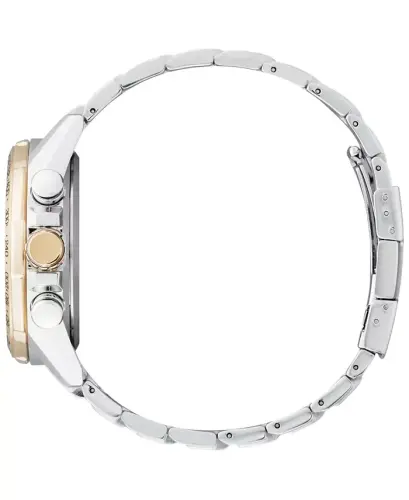Eco-Drive Men's Chronograph PCAT Two-Tone Stainless Steel Bracelet Watch 43mm-Two Tone - 2